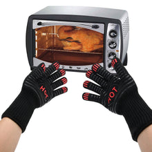 [Deal of the Day]BBQ Gloves with Ebook - ISUDA 932&deg;F Extreme Heat Resistant 14" Long Forearm Protection Grilling Cooking Gloves - Grill and Kitchen Accessories (1 Pair) - Silicone Pot Holder As Bonus