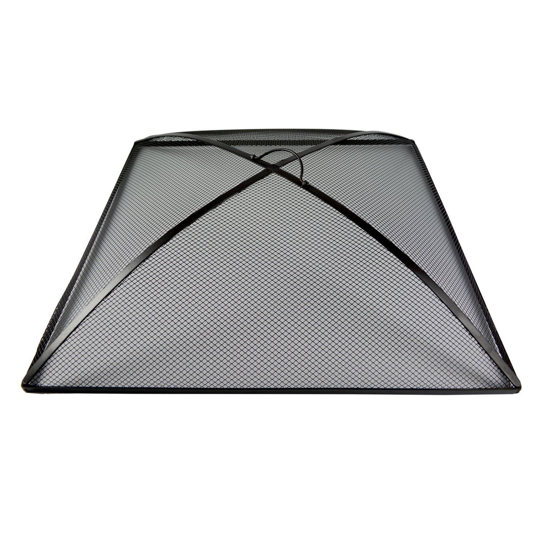 30-Inch Square Fire Pit Spark Screen