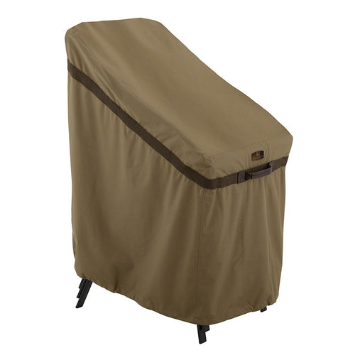 Classic Accessories Hickory Heavy Duty Stackable Patio Chair Cover - Durable and Water Resistant Patio Set Cover (55-207-012401-EC)