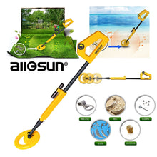 all-sun Junior Metal Detector Treasure Hunter Gold Digger Perfect Educational Toy for Children (Yellow)