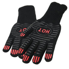 [Deal of the Day]BBQ Gloves with Ebook - ISUDA 932&deg;F Extreme Heat Resistant 14" Long Forearm Protection Grilling Cooking Gloves - Grill and Kitchen Accessories (1 Pair) - Silicone Pot Holder As Bonus