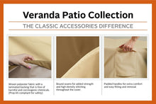 Classic Accessories 55-648-051501-00 Veranda Patio Cushion and Cover Storage Bag, Oversized