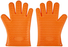 AmazonBasics Silicone BBQ Gloves, One Pair