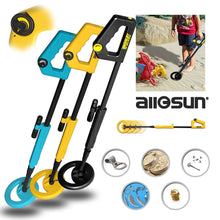 all-sun Junior Metal Detector Treasure Hunter Gold Digger Perfect Educational Toy for Children (Yellow)