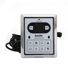 TOULE NTSC90 9 KW ETL Wet And Dry Sauna Heater Stove for Spa Sauna Room w/ Wall Digital Controller