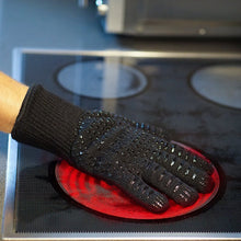 BBQ Cooking Glove 932&deg;F Extreme Heat Resistant oven gloves For Cooking, Grilling, Baking