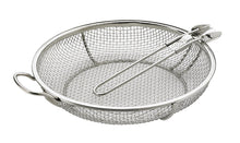 Elizabeth Karmel's Sizzlin' Skillet Grill Pan and Vegetable Grill Basket, Stainless Steel, 11-Inch x 2.25-Inch