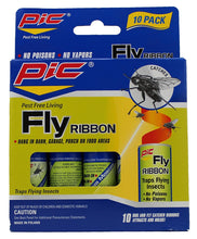 Pic FR10B Sticky Fly Ribbons, 10-Pack