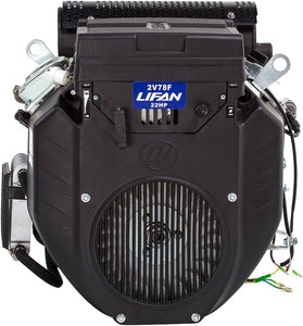 Lifan LF2V78-2DQS Industrial Grade 22 HP 688cc V-Twin 4-Stroke OHV Gas Engine with Electric Start and 1-Inch Shaft