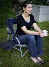 GCI Outdoor 3-Position Reclining Low-Height Folding Lawn Chair