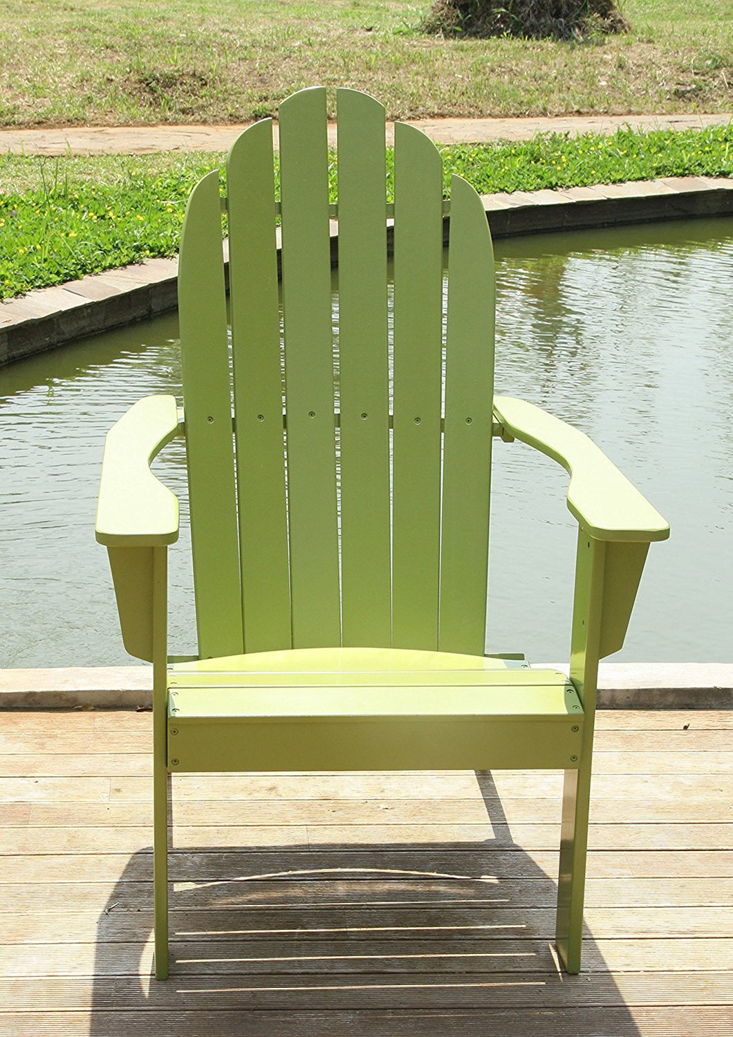 Cambridge-Casual AMZ-240252G Bentley Adirondack Chair, Green