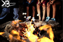 Marshmallow Roasting sticks - 45 inch Extendable Set of 8 S'mores skewers | Hot Dogs, Sausage, Vegetables and Kabobs | Telescoping Stainless Steel Cookware | Campfire Forks by KIKNBAC Assets