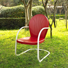 Crosley Furniture Griffith Metal Outdoor Chair - Red