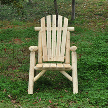 Outsunny Fir Wood Adirondack Outdoor Patio Lounge Chair