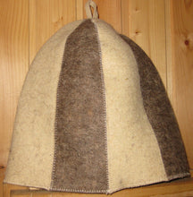 Sauna Hat Cap from Real Sheep's Wool Felt for Russian Banya Finnish Hot Dry Steam Room Bath House Stylish Accessory Men and Women