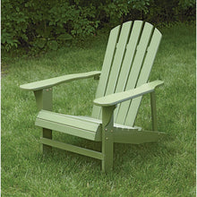 Classic Sage Painted Wood Adirondack Chair