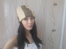 Sauna Hat Cap from Real Sheep's Wool Felt for Russian Banya Finnish Hot Dry Steam Room Bath House Stylish Accessory Men and Women