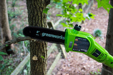 Greenworks 8-Inch 24V Cordless Pole Saw, Battery Not Included 1400102