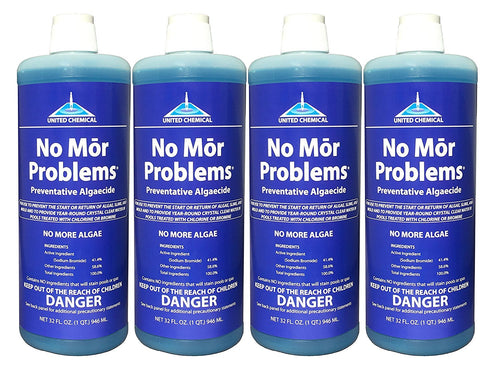 4 PACK - United Chemical No Mor Problems 1qt NMP-C12