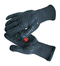 Extreme Heat Resistant Grill Gloves: Premium Insulated and Silicone Lined Aramid Fiber Mitts for Cooking, BBQ, Grilling, Frying and Baking - Professional Indoor Outdoor Kitchen and Oven Accessories