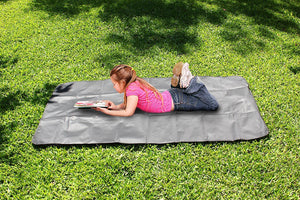 Beach Blanket for Picnic Basket Sets at a Festival Red