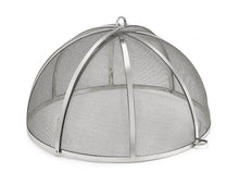 Good Directons  30" Stainless Steel Spark Screen for Fire Pit and Paver Pit, Hinged, Heavy Duty, Easy Access