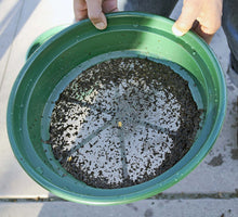 SE GP2-112 Patented Stackable 13-1/4" Sifting Pan, Mesh Size 1/12"