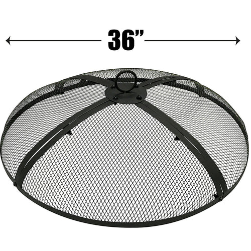 36 Inch ROUND FIRE SCREENS – FIRE PIT COVERS – FIRE SCREEN PROTECTOR