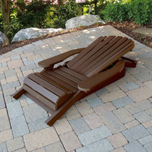 Highwood Hamilton Folding and Reclining Adirondack Chair, Adult Size, Weathered Acorn