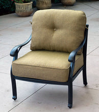 Darlee A/DL603-4PC-60B Nassau 4-Piece Deep Seating Outdoor-and-Patio-Coversation-Sets, Antique Bronze